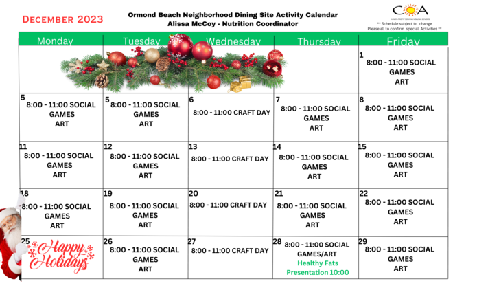 Calendar