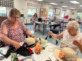 Ormond Beach Hat Decorating